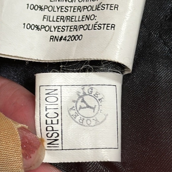 (P1) Kathy Ireland Jacket Black genuine leather belted coat, size S - Picture 14 of 15